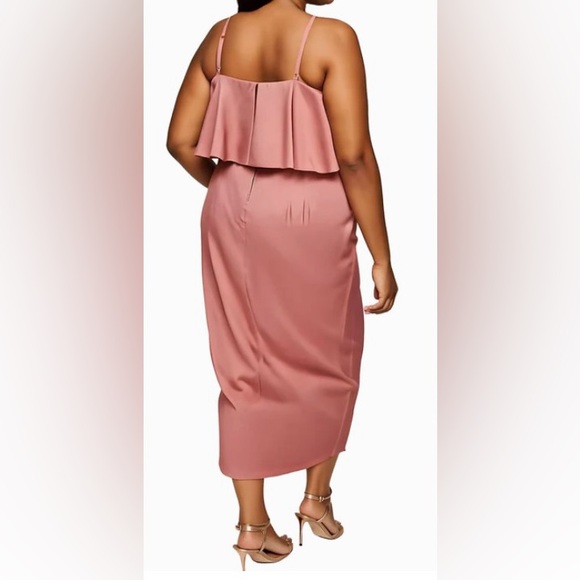 City Studio Blush Pink Maxi Dress - Picture 3 of 3